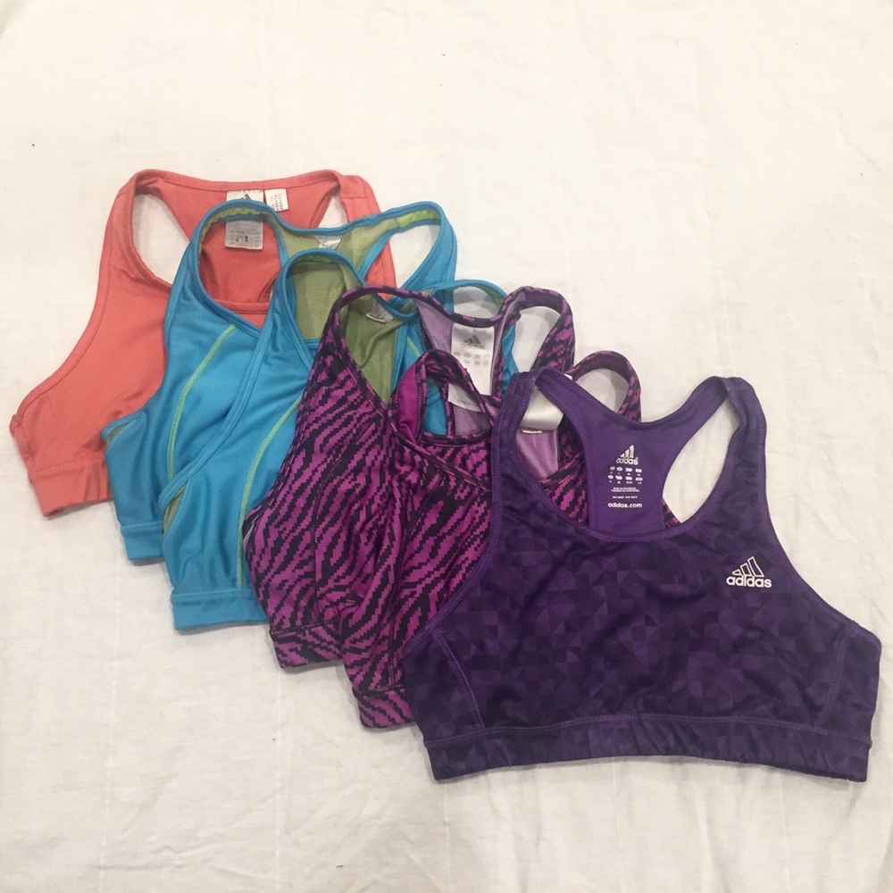 Adidas Sports Bra Lot Size Large